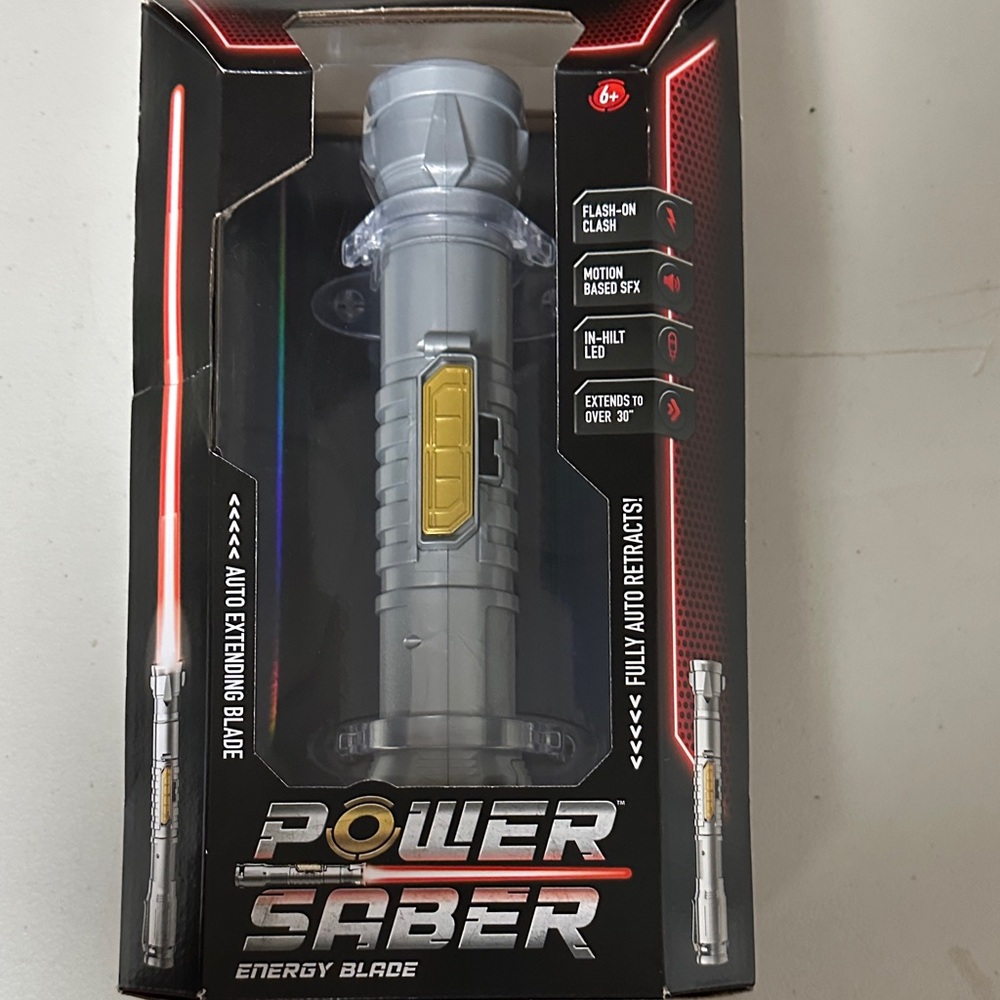 Power Saber Energy Blade - Silver and Gold